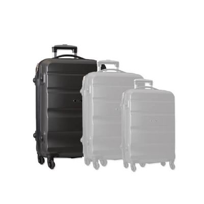 Kofer Porto ABS tamnosivi veliki 100096