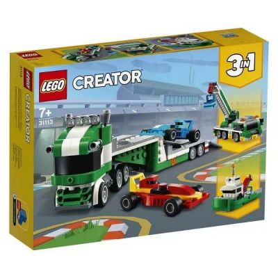 LEGO Creator 3u1 Transporter trkaćih automobila 31113