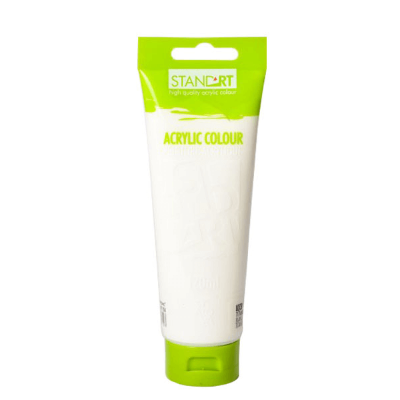 Akrilna boja Standart 120ml Titan white 641104