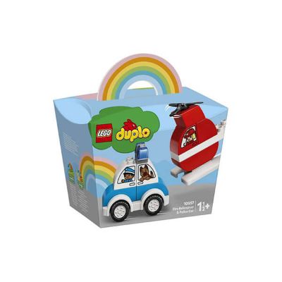 LEGO Duplo Vatrogasni helikopter i policijski auto 10957