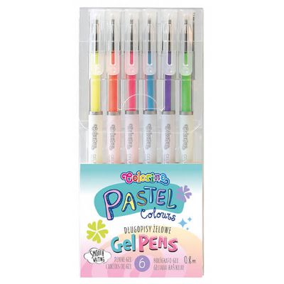 Flomaster Pastelne gel olovke u 6 boja, Pastel Colorino