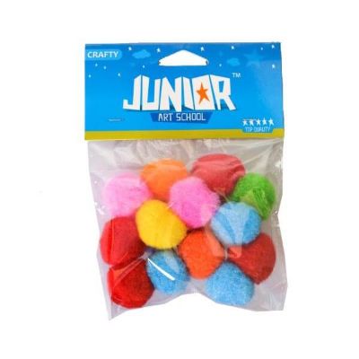 Dekoracija pom pom mix 137472