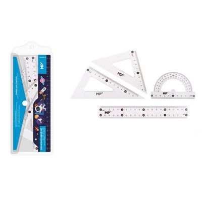 Geometrijski set manji plavi