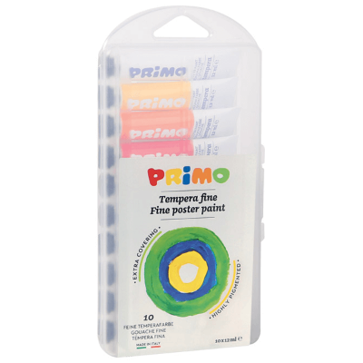 Boja tempera 12ml aluminijska tuba 10boja poly