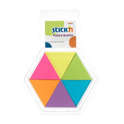 Samoljepljive zastavice, trokut 43mm x 50mm neon Stick'n