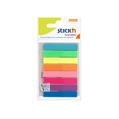 Samoljepljive zastavice, 45mm x 8mm, 8/1 neon Stick’n