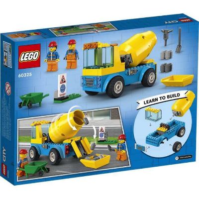 LEGO CITY Kamion s mješalicom cementra 60325