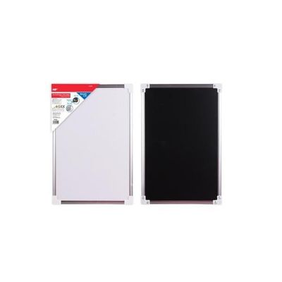 PLOČA DVOSTRANA MAGNETNA CRNA 30X40, ALUMINIJSKI OKVIR PT304