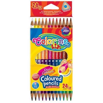 PASTELE DRVENE OBOSTRANE 24/1 COLORINO 33046PTR