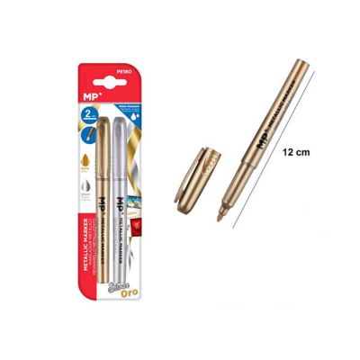 Flomasteri markeri metalik zlatni i srebrni