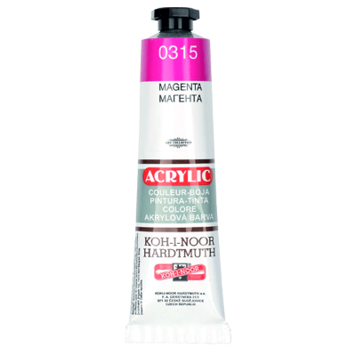 Akrilna boja KOH-I-NOOR 40ml magenta 0315