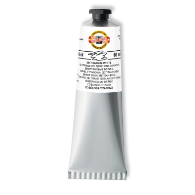 Uljana boja titan bijela 60ml. KOH-I-NOOR