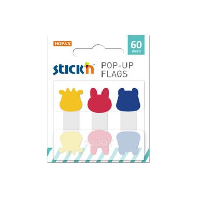 Samoljepljive zastavice 42mm x 15mm 3/1 životinje Stick’n