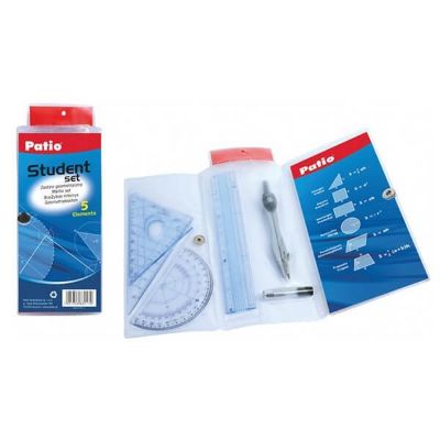 GEOMETRIJSKI SET STUDENT PATIO 5/1 89170PTR