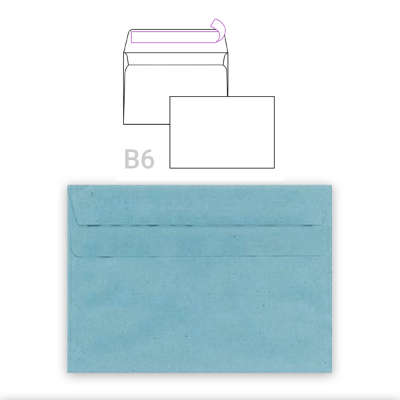 Kuverte B6-5 Latex 125x176 mm