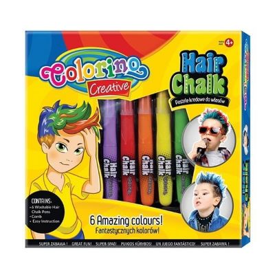 Kreativni set Krede za kosu Colorino 6/1