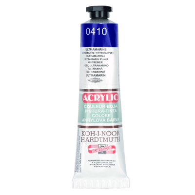 Akrilna boja KOH-I-NOOR 40ml ultramarine 0410