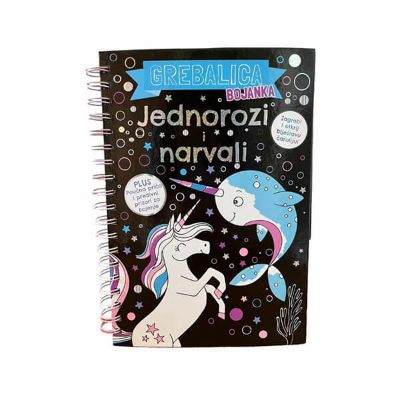 Grebalica bojanka Jednorozi i narvali