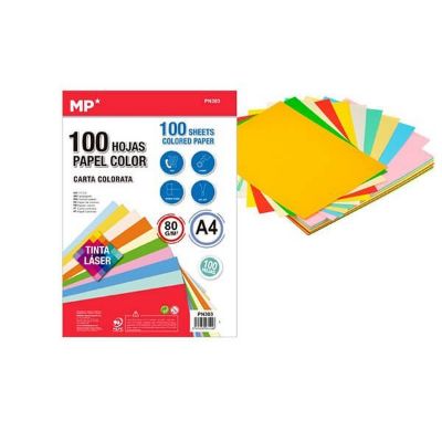 PAPIR FOTOKOPIRNI A4 80GR. MIX 10 boja 100/1 PN303