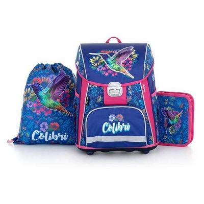 Torba školska Premium Kolibrić 3u1