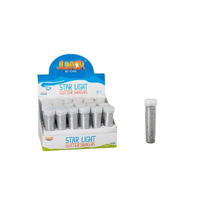 Gliter u prahu srebrni 137841