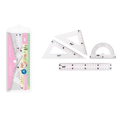 Geometrijski set manji rozi