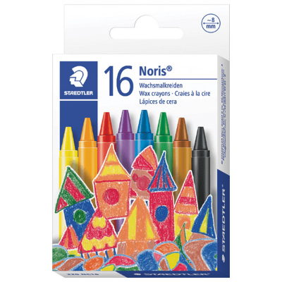 Voštane boje 16boja kartonska kutija Noris club Staedtler