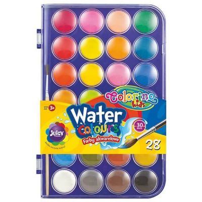 Vodene boje Colorino, 28 boja