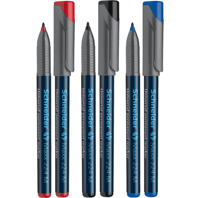 Flomaster Schneider, permanentni marker, OHP Maxx 224M, 1 mm, SR1203