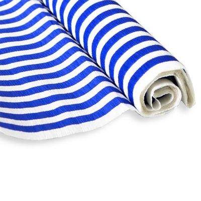 Krep papir Jolly plavo-bijeli