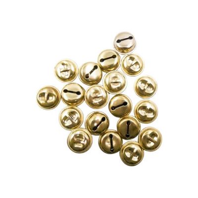 Zvončići 18 mm zlatni 10/1