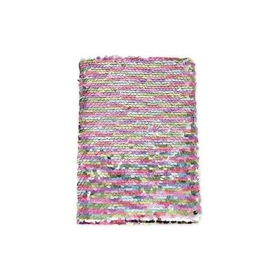 Bilježnica sa šljokicama na mijenjanje Pastel