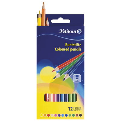 Drvene boje 12boja Pelikan