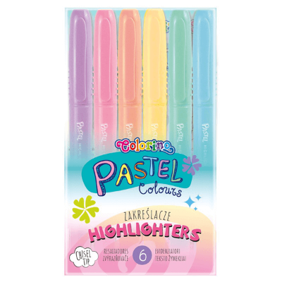 Tekst marker 6/1 Pastel  Colorino