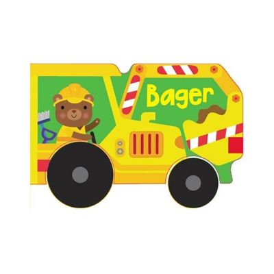 Slikovnica s kotačićima Bager