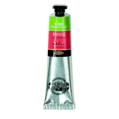 Uljana boja permanent žuto zelena 500 40ml. KOH-I-NOOR