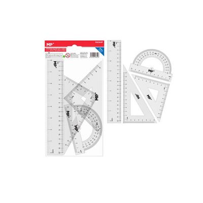 GEOMETRIJSKI SET 4/1 MALI 20CM, PA144P