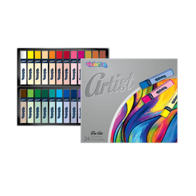 Umjetničke suhe pastele u 24 boje Artist Colorino