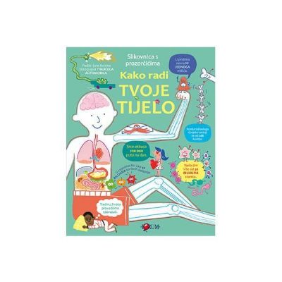 Slikovnica s prozorčićima - Kako radi tvoje tijelo