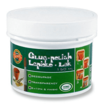 Ljepilo i lak za tehniku slikanja salvetama decoupage 150ml.