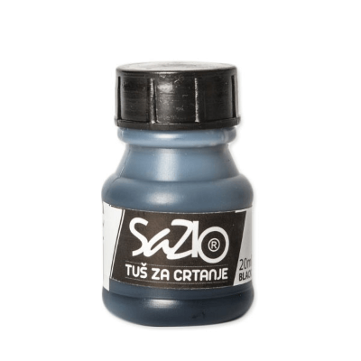 TUŠ ŠKOLSKI CRNI 20g FANTASY INK 400100