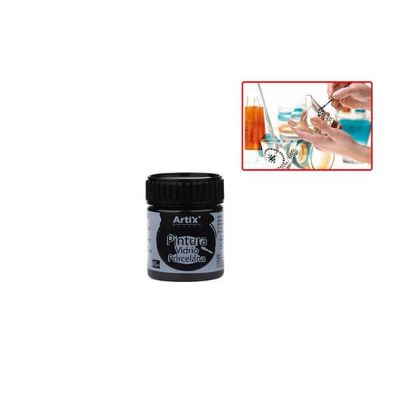 Boja za staklo i porculan crna