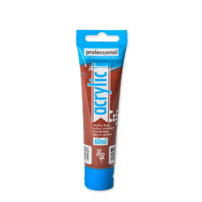 Akrilna boja Professional acrylic Burnt sienna 60ml