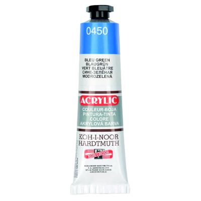 Akrilna boja KOH-I-NOOR 40ml blue green 0450
