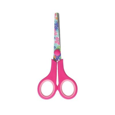 Škarice školske Funny s cvjetnim uzorkom