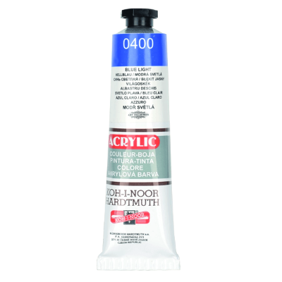 Akrilna boja KOH-I-NOOR 40ml blue light 0400