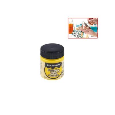 Boja za staklo i porculan žuta