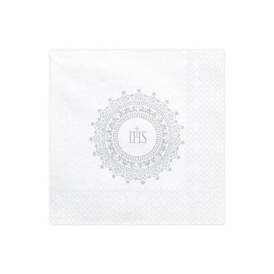 Salvete za Prvu pričest IHS srebrne