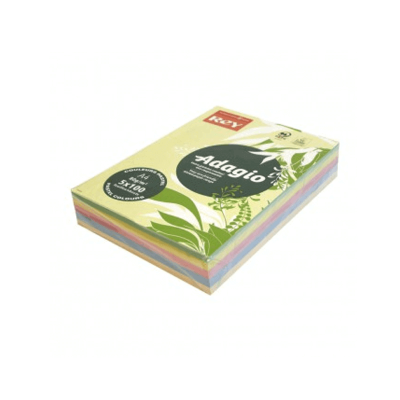 Papir fotokopirni Fabriano A4 80GR. 250/1 Mix Pastelne boje