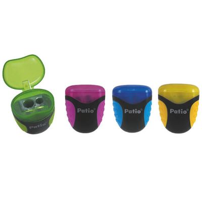 Plastično šiljilo Patio s kutijicom